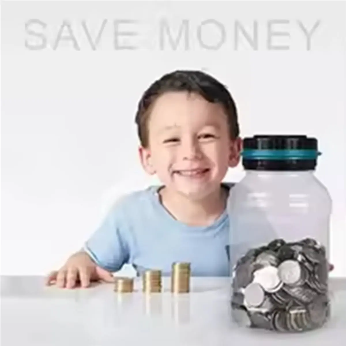 DT81 Digital Coin Counting Money Saving Box - LCD Electronic Piggy Bank for EURO Coins, Ideal Gift