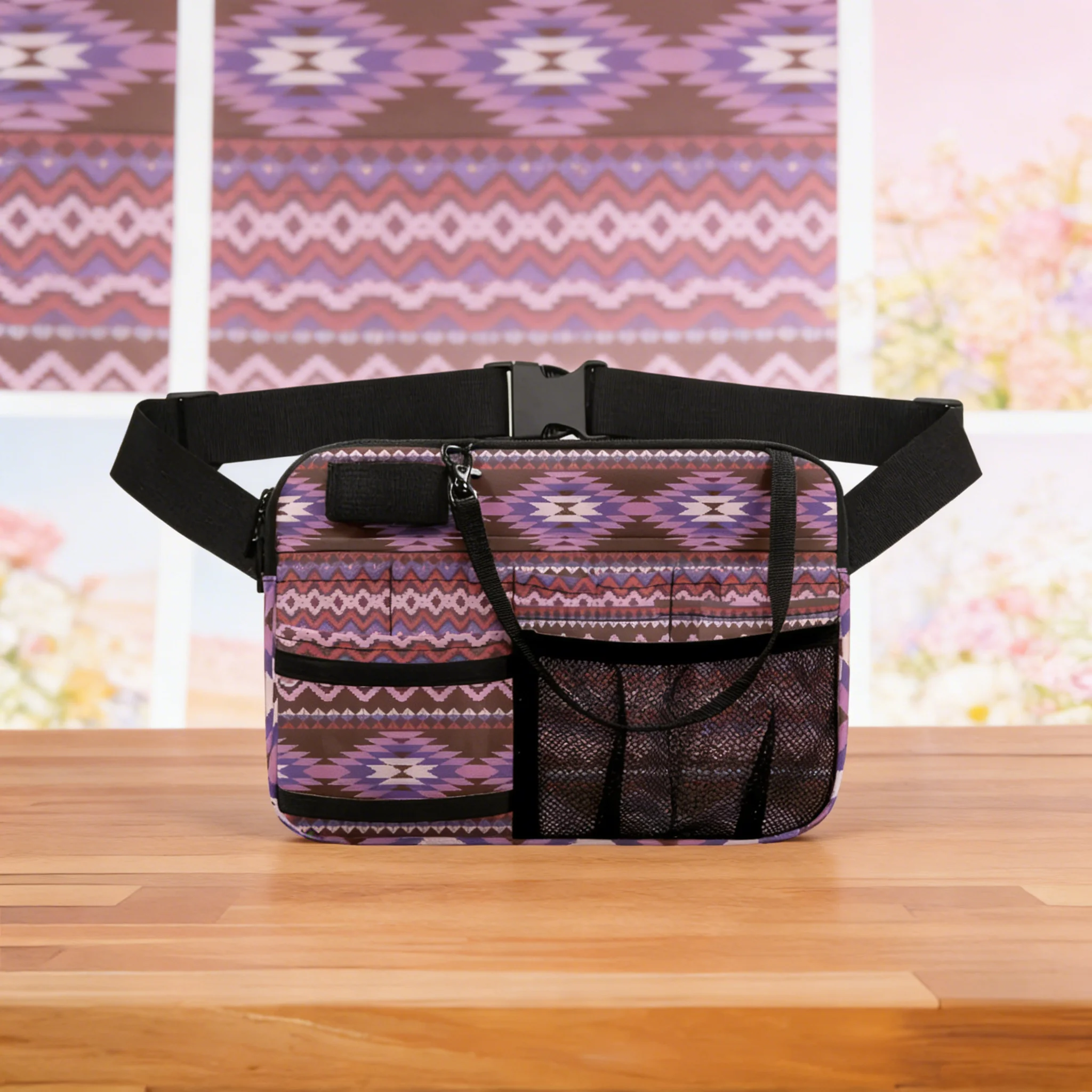 

Adorable Cartoon Nurse Waist Bag, Multi-Compartment Medical Belt, Adjustable Strap for Scissors, Pens & Medical Supplies