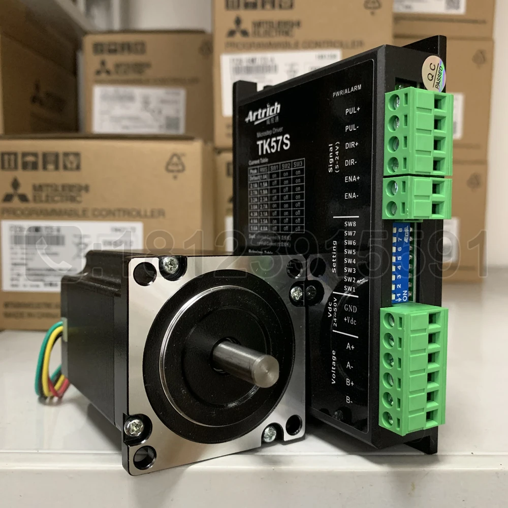 Artrich/Weilentong 57 Stepper Motor And Driver TK57S+57TK09/22