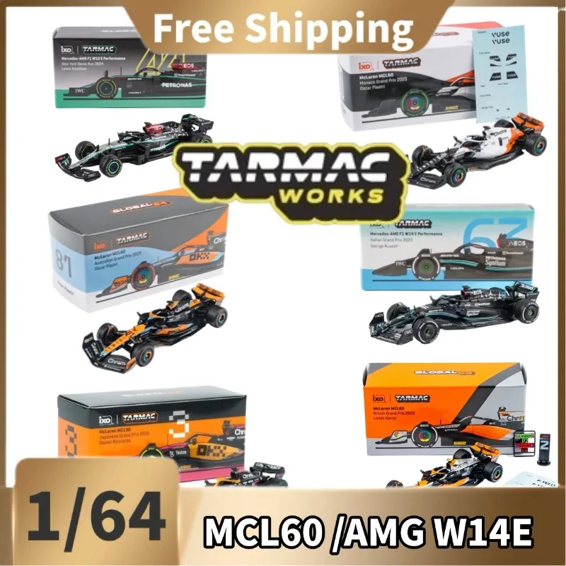 【在庫あり】ターカーウークス-1-64-ダイキャスト-f1-レースカーコレクション、フォーミュラ1-マクラーレン合金モデル-コレクターズアイテム-ホビーギフト