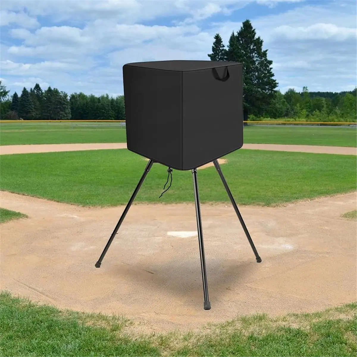 fitfit Pitching Machine Cover, Waterproof 420D Oxford Outdoor Softball Baseball Pitching Machine Dust Covers