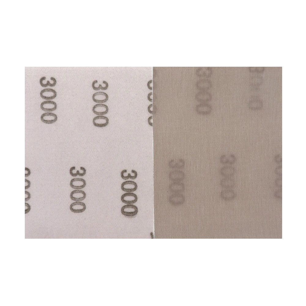 10Pcs 75*110mm Superfine Film Sanding Disc Hook &Loop Soft Waterproof Sandpaper, 600 to 5000 Grits forWet Dry Automotive Paint