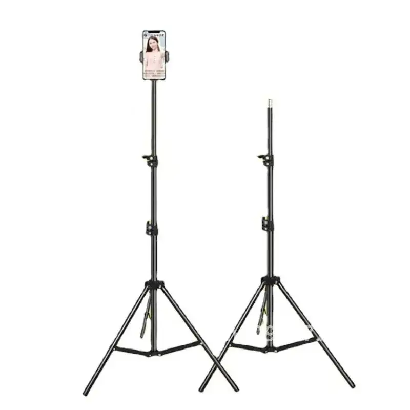 Light Stand Photography Portable Tripod with 1/4 Screw for Softbox LED Ring Light Phone Camera Laser Level Projector