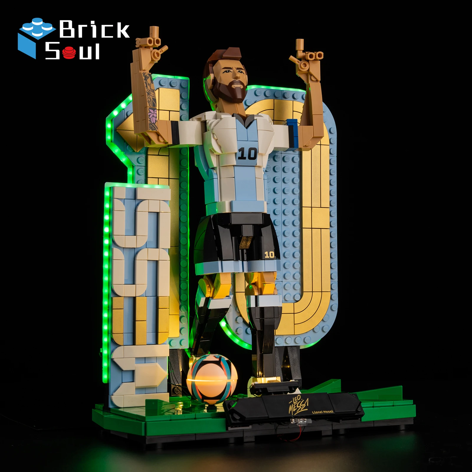 Model Kit Companies - Zestaw oświetlenia LED BrickSoul, kompatybilny z