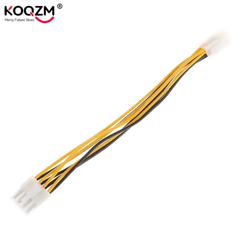 

4 Pin Male To 8 Pin CPU Power Supply Adapter Converter ATX Cable 12V 4pin To 8pin CPU Power Converter Cable Lead Adapter Cables