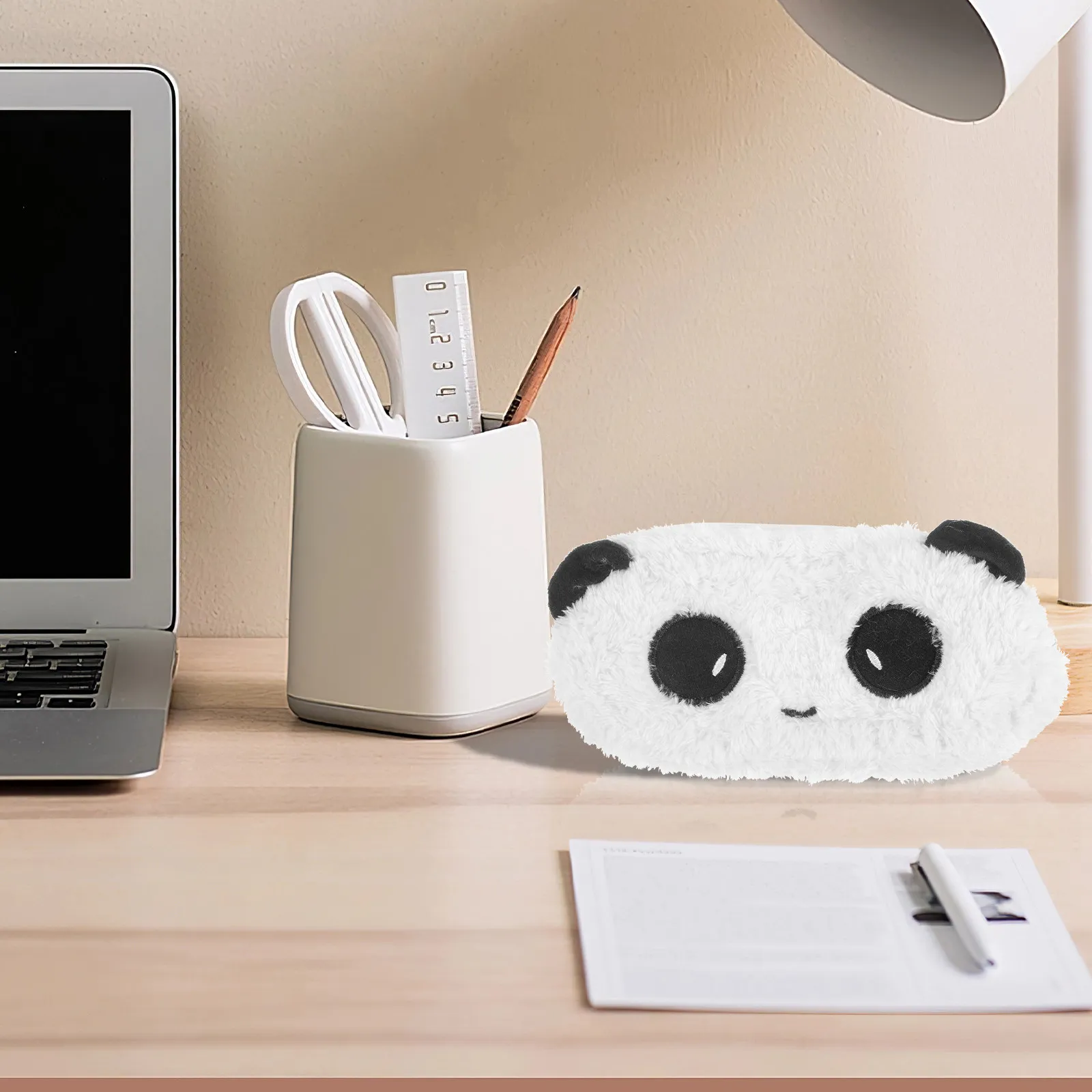 

Симпатичный пенал с пандой на молнии, многофункциональный школьный органайзер для канцелярских принадлежностей, студенческий пенал для канцтоваров