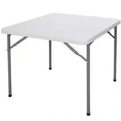 Plastic 3/4/6/8' Folding Table Portable Dining Picnic Party Table w/Handle White