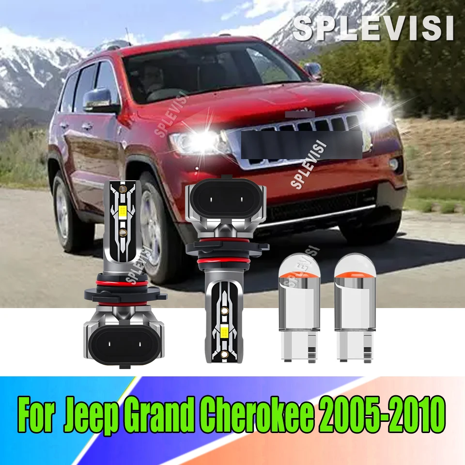 

Upgrade – Replace Weak Stock Lights with LED White Headlight Fog Lights For Jeep Grand Cherokee 2005 2006 2007 2008 2009 2010