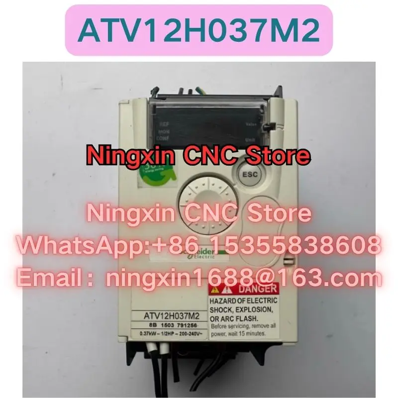 Second-hand ATV12H037M2  Inverter Functional test OK Fast delivery