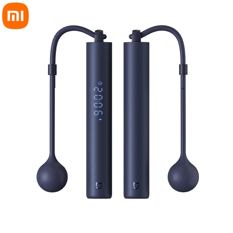 

Смарт Скакалка Xiaomi Mijia, цифровой счетчик калорий, скакалка, с приложением, для спорта, фитнеса, профессиональная веревка