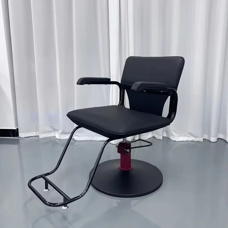 Unique Comfy Barber Chair Salon Hair Shop Modern Rotate Simple Salon Chair Beauty Aesthetic Comfort Cadeiras Home Furniture