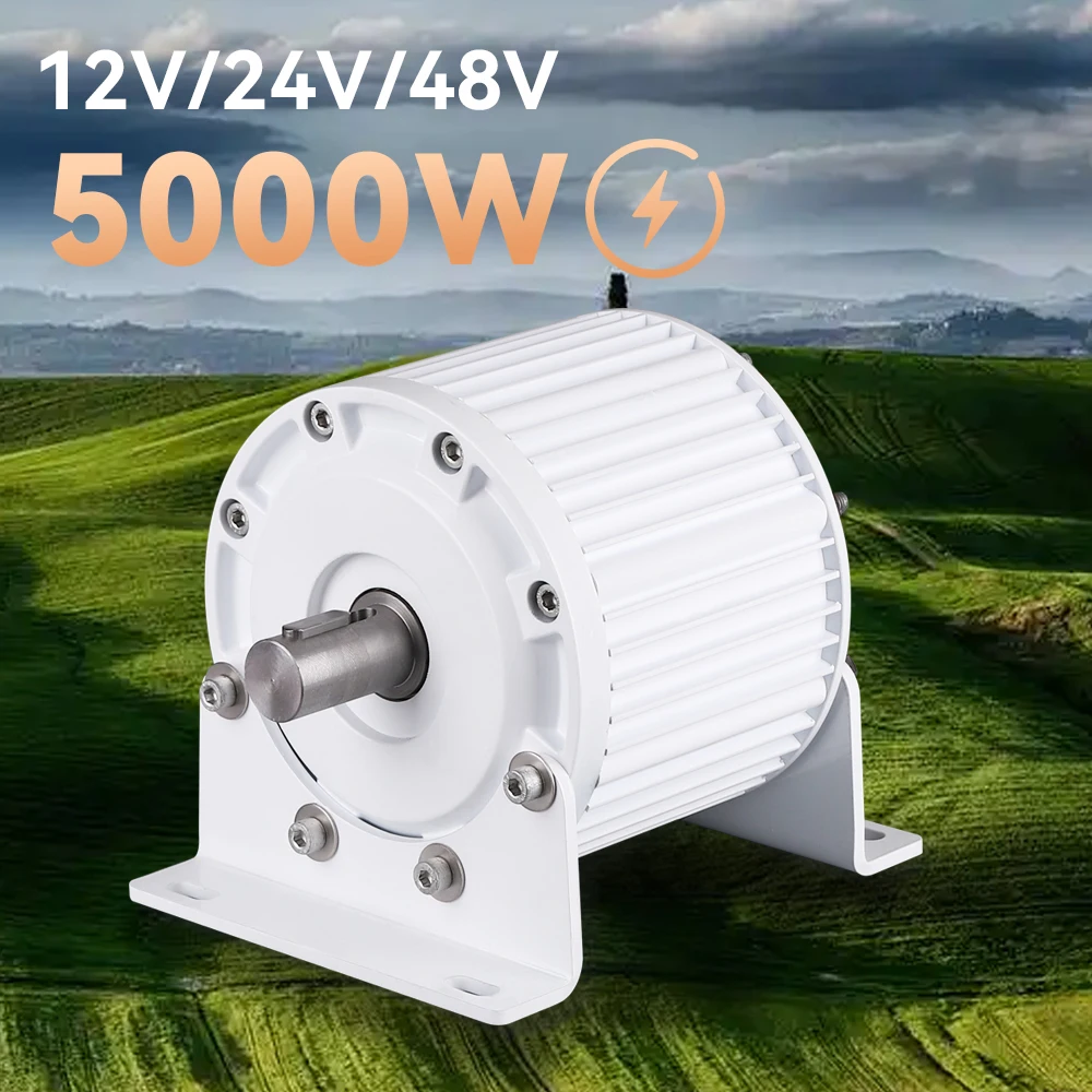 5KW 2000W 3000W Electric Generator Windmills Water Turbine Gearless Permanent Magnet Generators Power 12V 24V 48V For Home Use