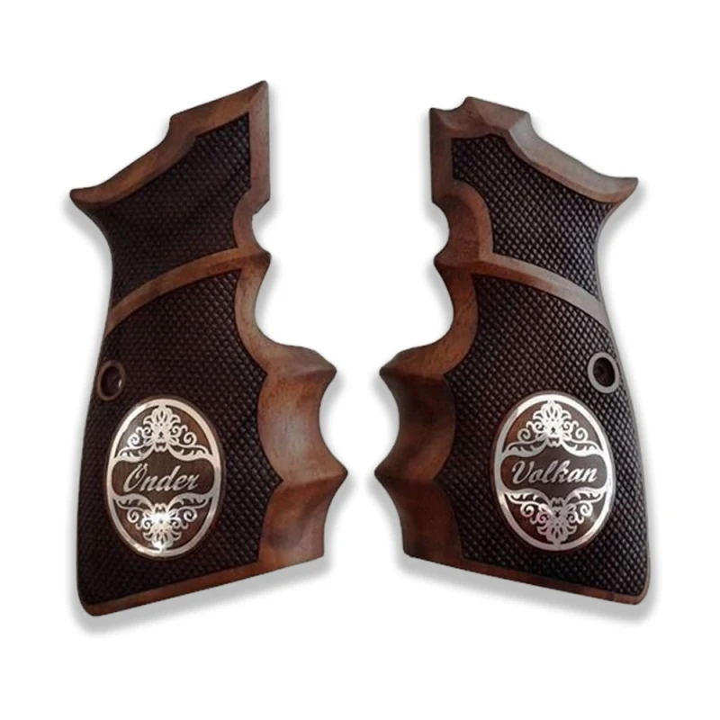 KSD Brand Browning MK3 Compatible Walnut Grips Diamond