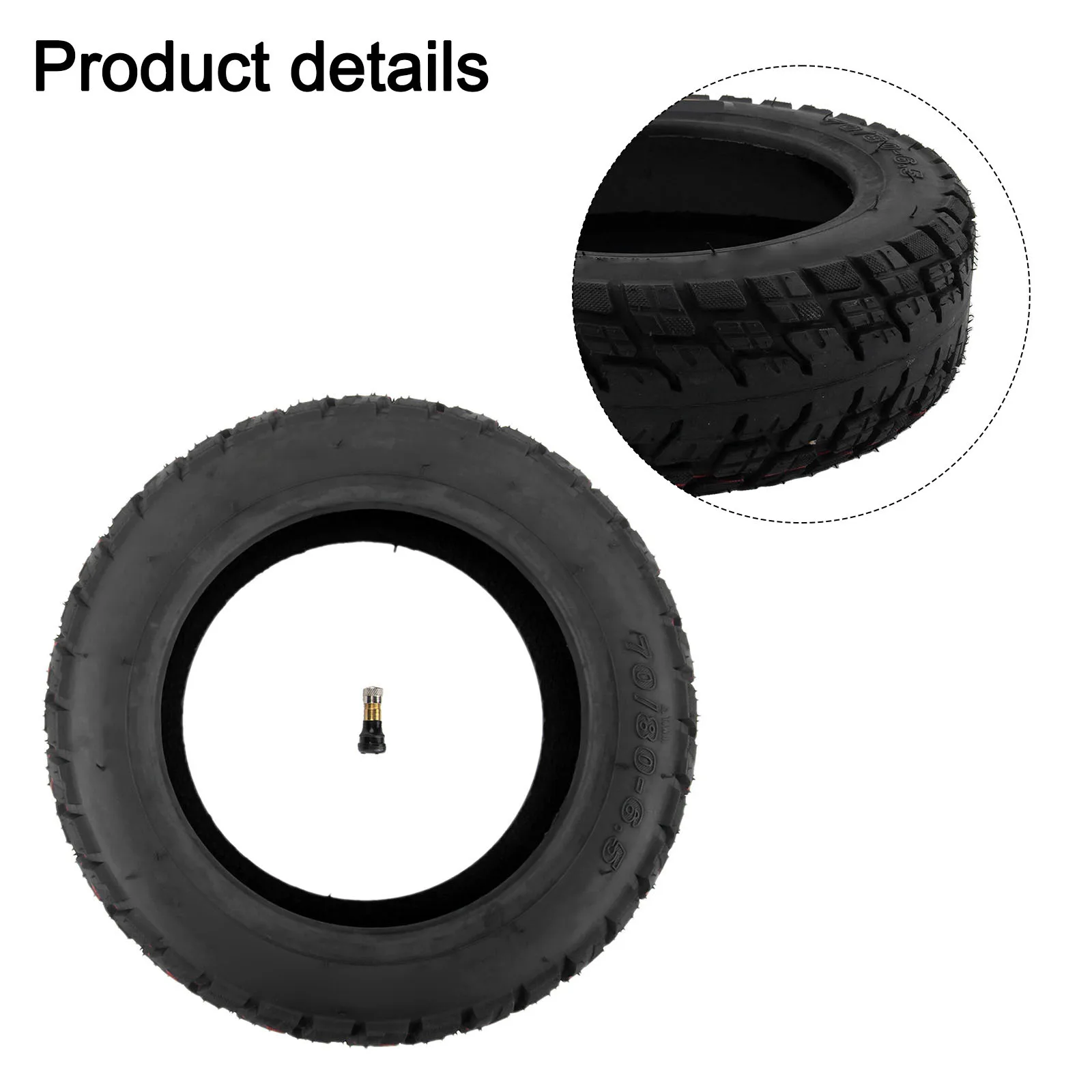 

Balance Car Use Off-road Use 11inch Tire Easy To Replace Lightweight Not Easy To Deform Rubber Material Wear-resistant