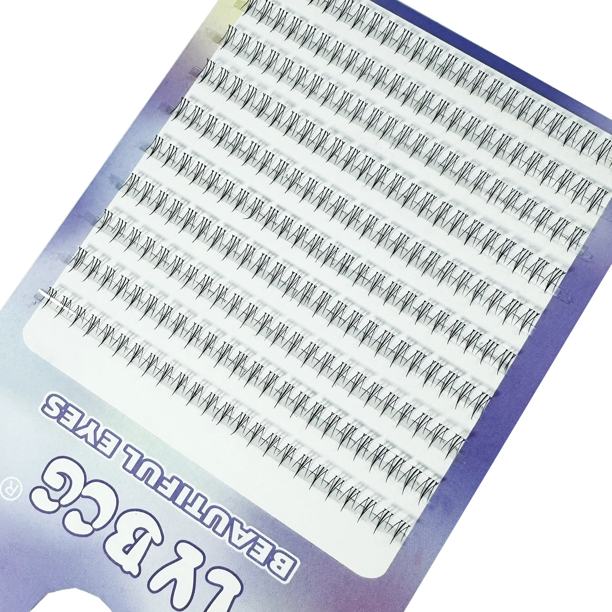 10 rangées sous Extension de cils cils personnels maquillage professionnel greffage de grappes individuelles faux cils faux cils