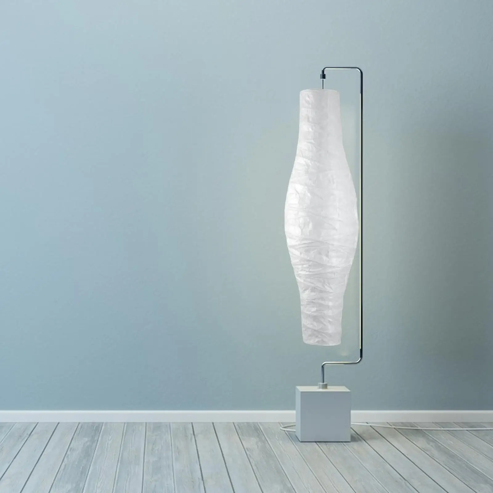 Rice Paper Floor Lamp Shade Large Standing Lamp Cover for Home Hotel Decoration Contemporary Lighting Accessory