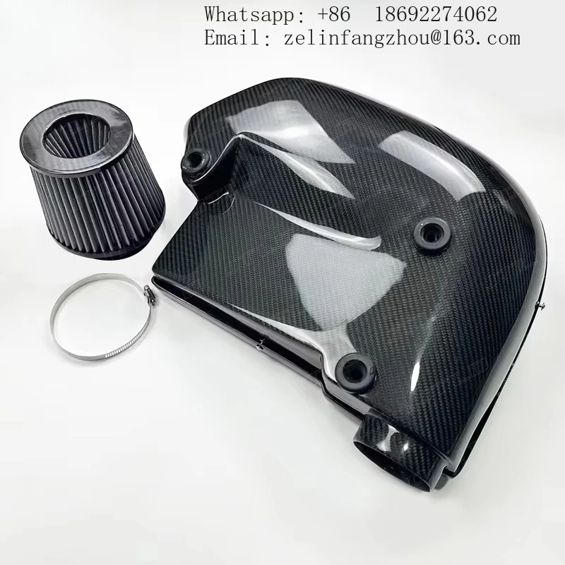 

JTLD Performance Dry Carbon Fiber Intake Escape Kits Cold Air Intake System Exhaust Intake For BMW 535 N55 3.0T