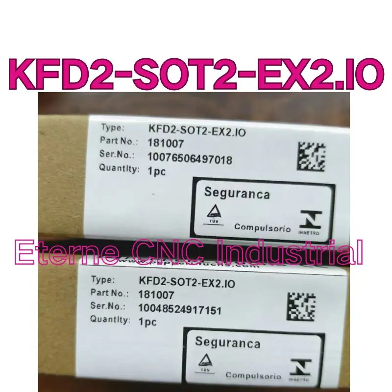 New KFD2-SOT2-EX2.lO safety barrier for fast delivery