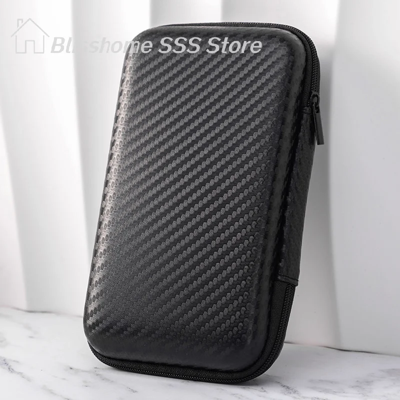 【S】Multi Functional Portable Power Hard Drive Package Hard Protective Case Portable Charger Headphone Storage Accessory