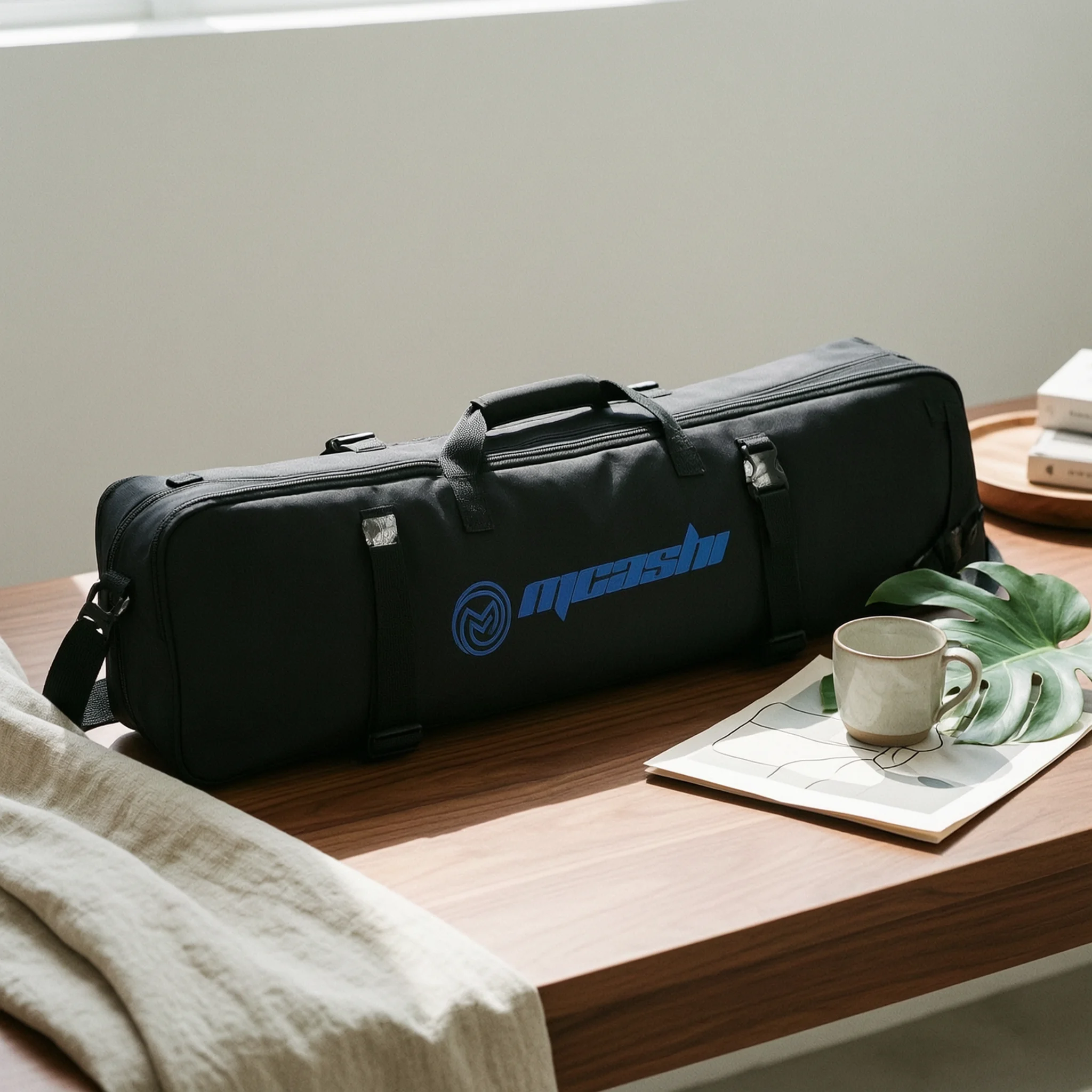 Fin Bag Foldable Freediving Bag Roomy Adjustable for Freedivers, Travel, Beach