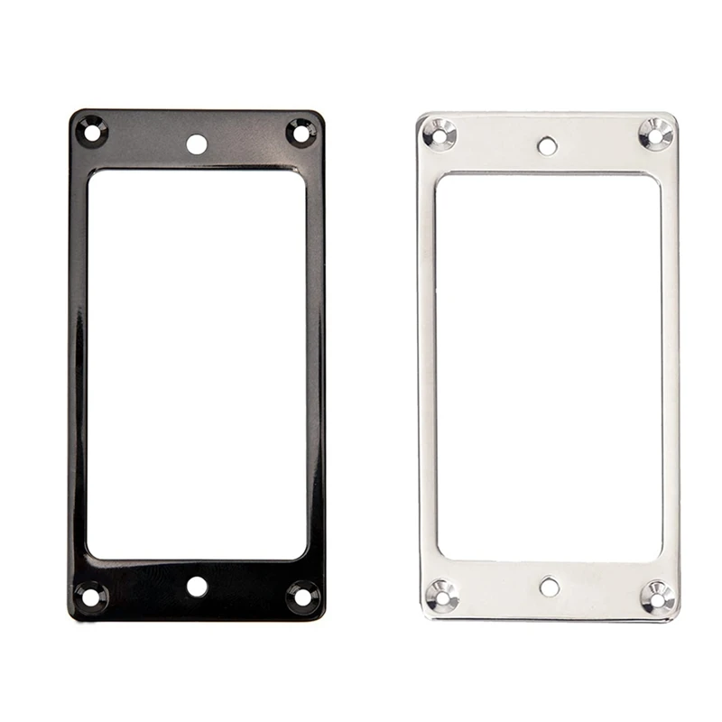 Metal Humbucker Pickup Ring Cover Frame Replacement Compatible With LP Guitar Mounting Electric Guitars