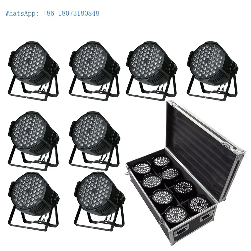 

Горячая продажа RGB 3в1 оптом Dmx512 180w 54*3w Led par Stage Lights Rgbw Led Dj Disco Light для бара, вечеринки, свадебного украшения