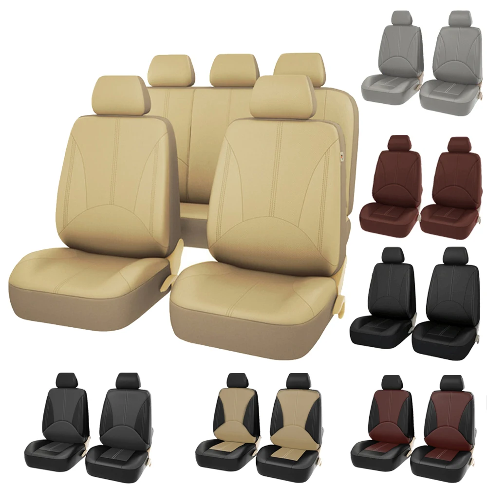 Leather Car Seat Cushion Covers For Chevrolet Orlando Equinox silverado Suburban Sonic LT-RS Sail Spark Trax Traverse Tahoe