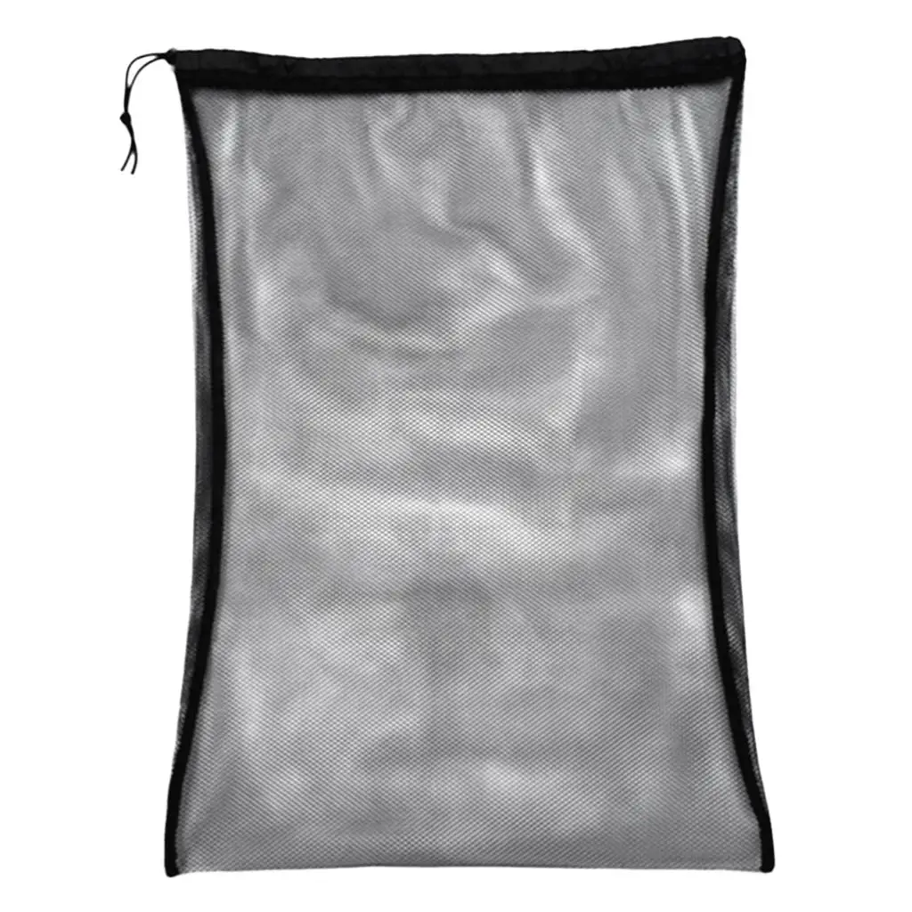 Mesh Drawstring Bag Heavy Duty Scuba Diving Gear Bag Mesh Dive Bag for Water Sports and Snorkeling Accessories