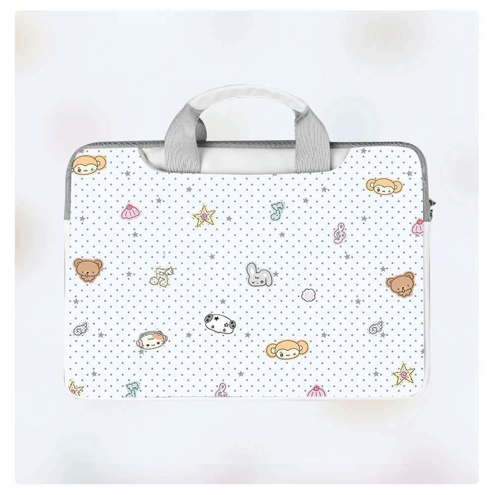

Cute Dog Print Laptop Bag Cover Laptop Case for Macbook Case 13 14 15.6 16 Inch Macbook Air Storage Bag Briefcase Holiday Gift