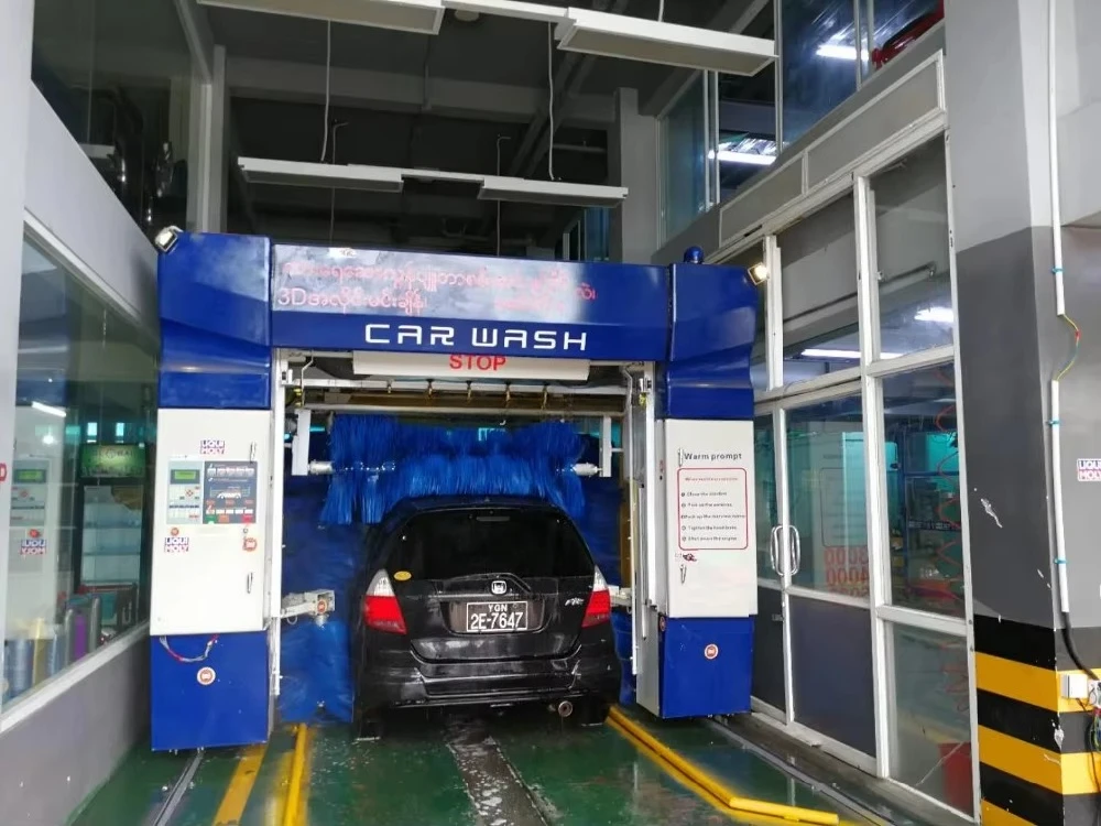 Customized Convenient Fully Automatic Car Wash Machine System with Brush High Volume Tunnel Car Wash System Manufacturers