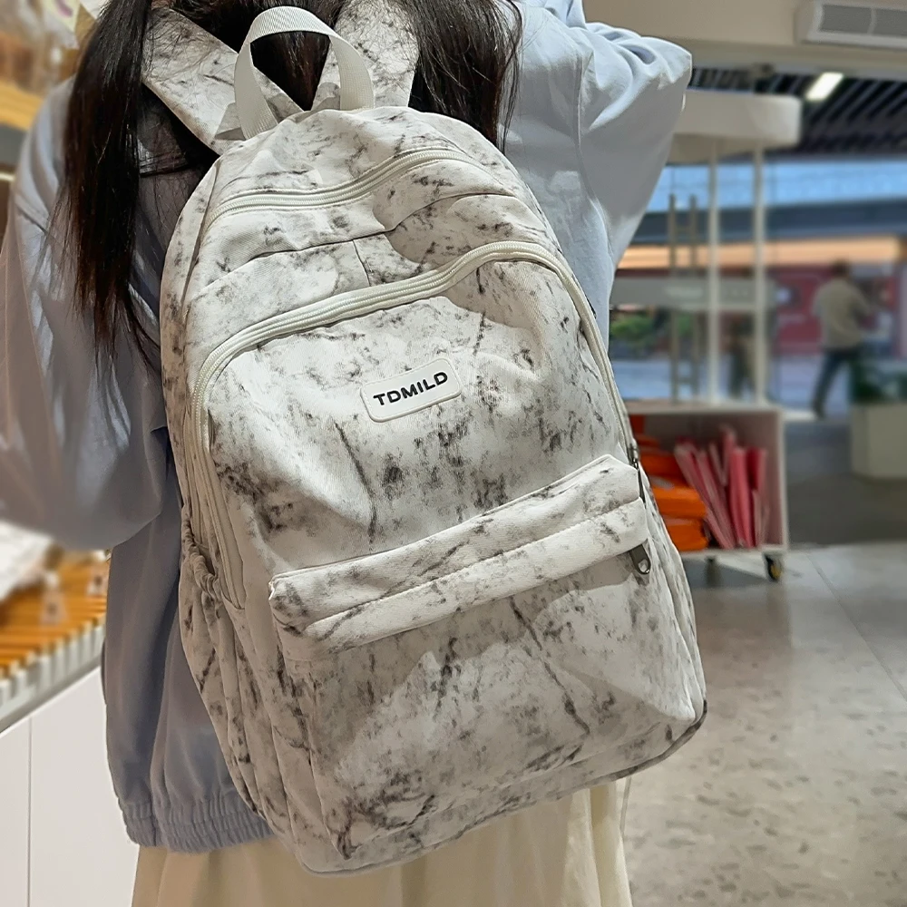 

Durable Backpack, Large Capacity Backpack, Lightweight Travel Backpack for High School and College Students