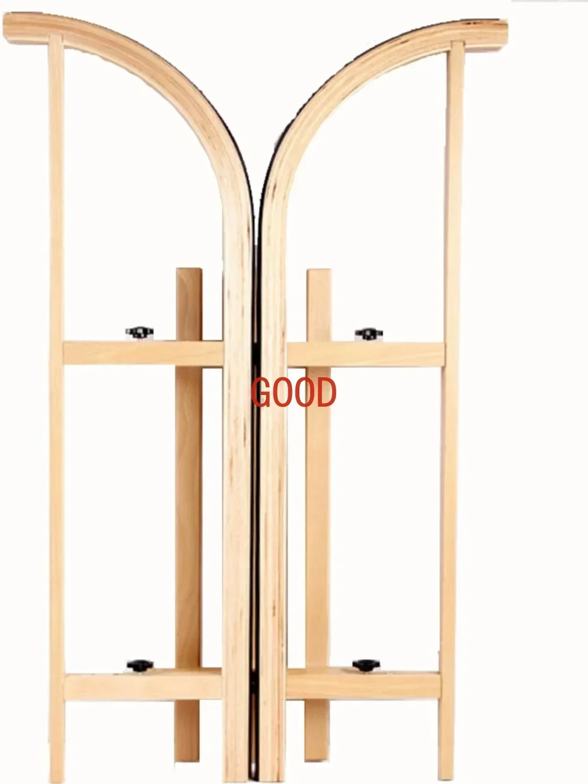 Pattini da sci pieghevoli in legno