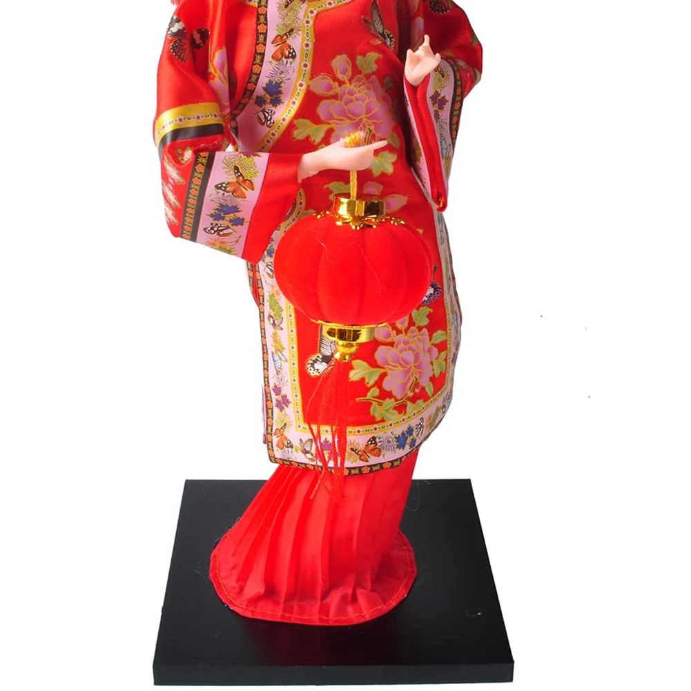 Chinese Traditional Handicraft Silk Figurine Collectible Chinese Doll Silk Doll (1811)