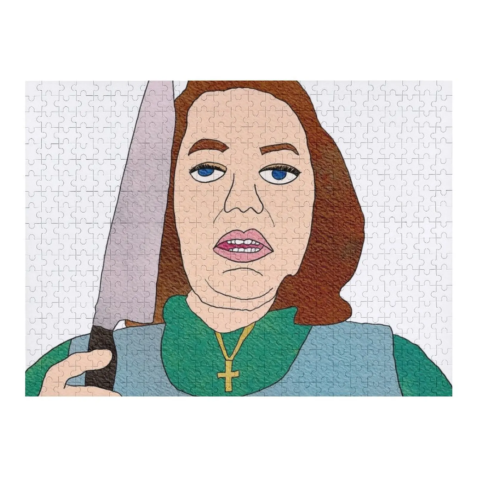 

Annie Wilkes - Misery Jigsaw Puzzle Diorama Accessories Customized Photo Puzzle