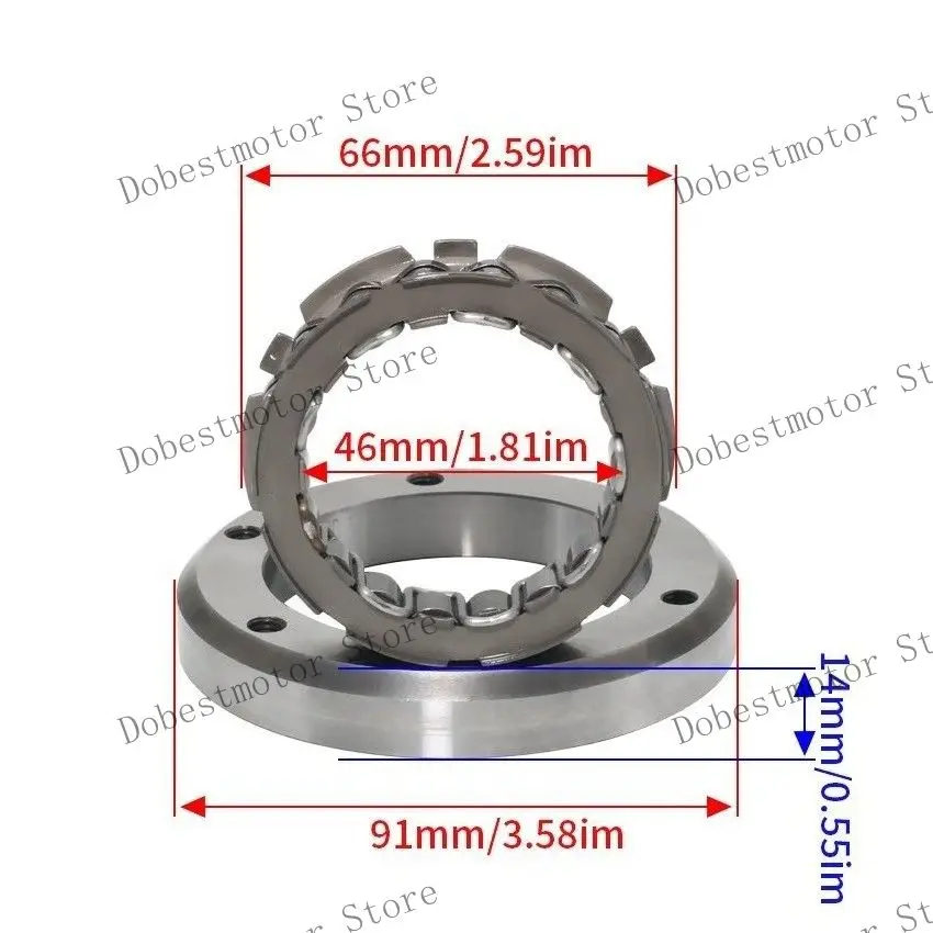 

Motorcycle One Way Clutch Bearing For BMW G310 G310R K03 G310GS K02 G 310 310R 310GS 2016-2020 N7082620 12311540516 Accessories