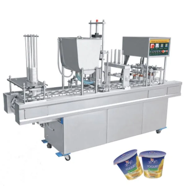 Sauce/jam/jelly/yogurt/water Cup Filling and Sealing Machine Automatic Out of The Cup Plastic Juice Cup Printing Machine