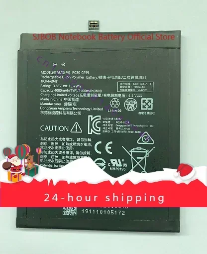High quality products For Razer/Razer Razer 2 Mobile Phone Battery RC30-0259 1icp/69/81 New Electricity