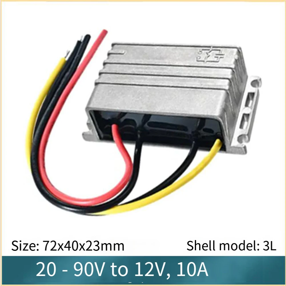 

Automotive Applications DC-DC Converter 12V 10A Power Converter Automotive Power 10A Power Supply IP68 Waterproof