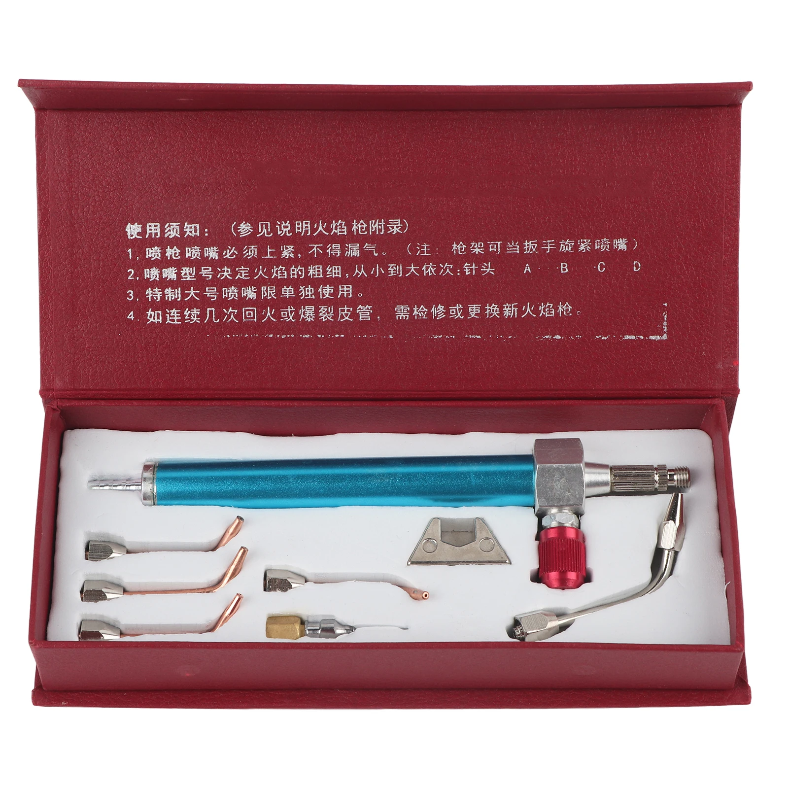 

Jewelry Welding Torch Oxygen Torch Jewelry Torch Welding Soldering Gun with 5 Tips for Oxygen Cylinders