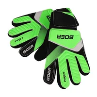 Kids Full Finger Goalie Gloves Rubber Anti Slip Wrist Wrap Football Apparel Accessories For Goalkeeper