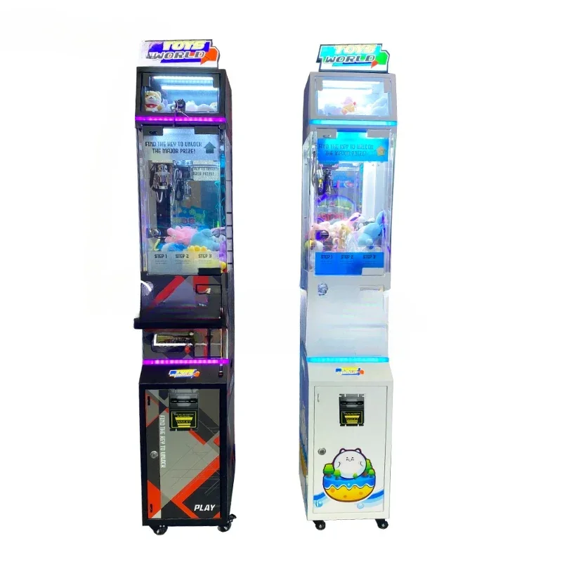 Wholesale commercial Coin Operated Small Toy Mini Doll Claw Arcade Game Machine for Kids