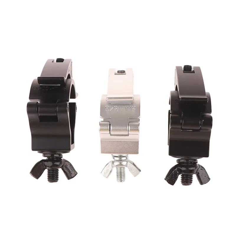 Quick Release Clamp Aluminum Tube Pipe Quick Release Clamp Quick Release Single Ring Buckle Clamp High Quality Stage Accessories