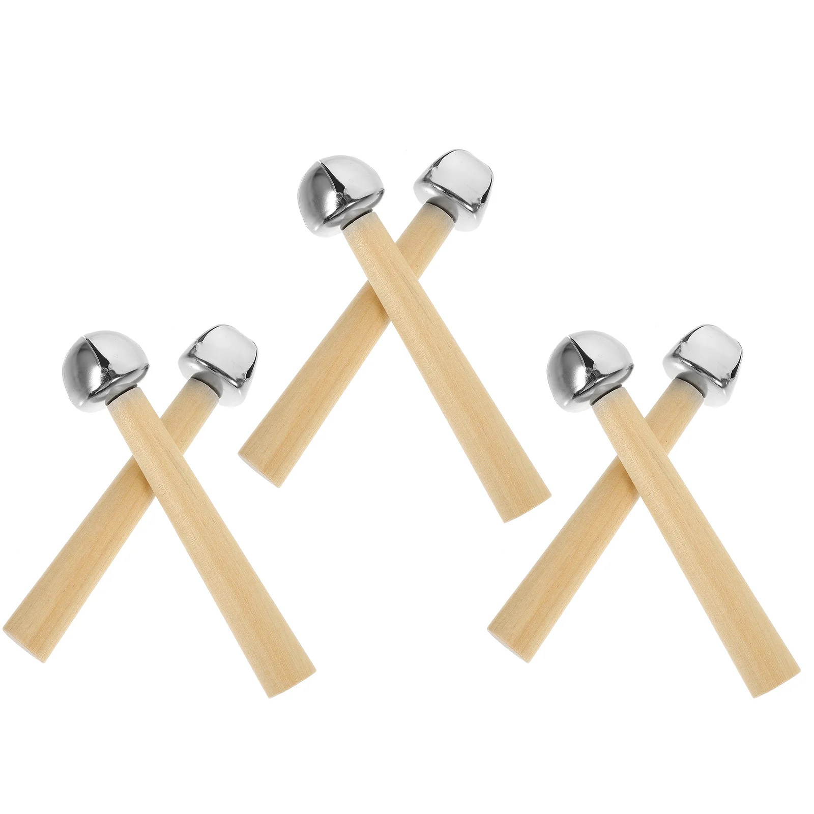 6 PCS Kindergarten Music Teaching Aids Child Rattles Baby Early Education Toddler Toys Hand