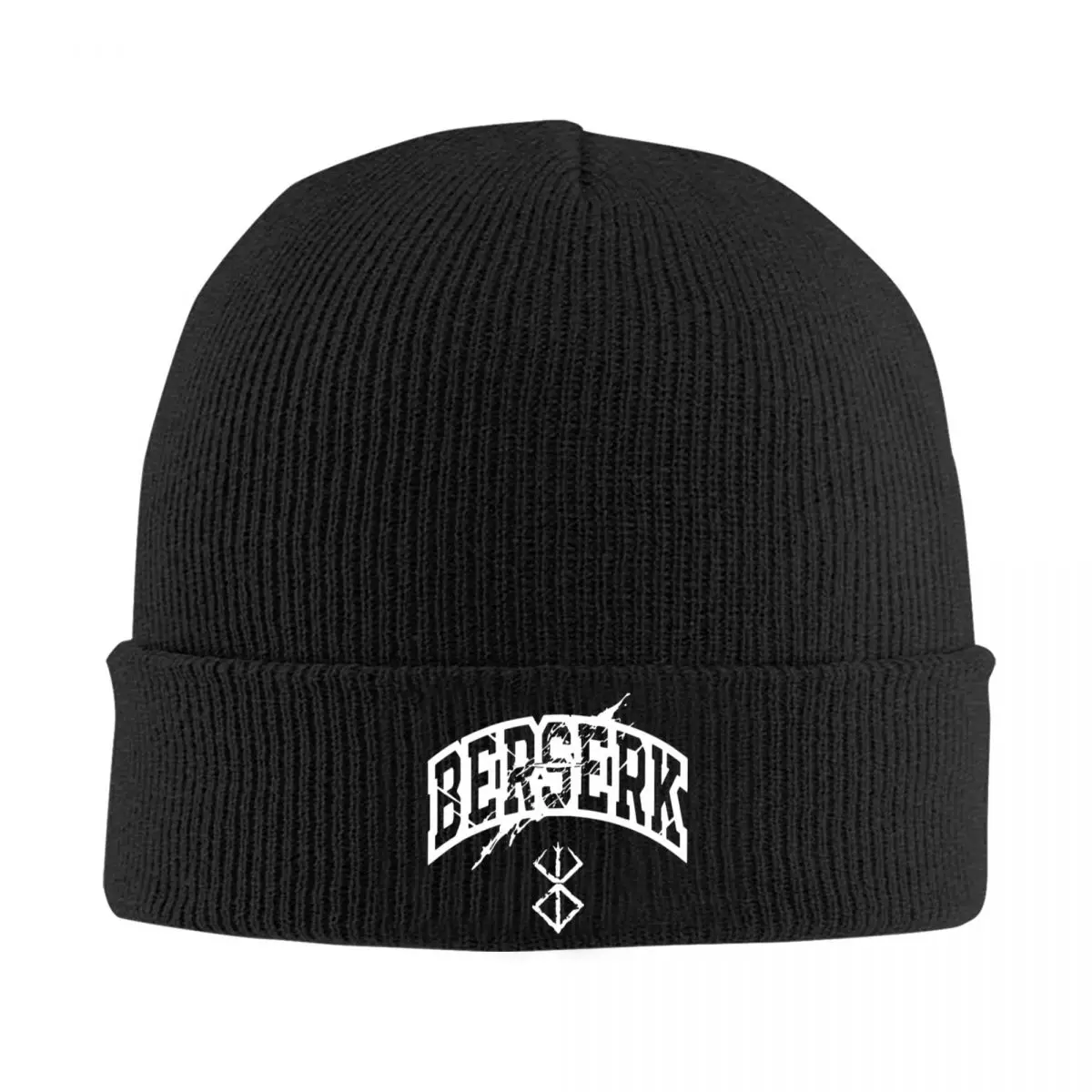 Berserks Symbol T 30 Knitted Caps for Women Men Skullies Beanies Winter Hat Acrylic Anime Hip Hop Cap