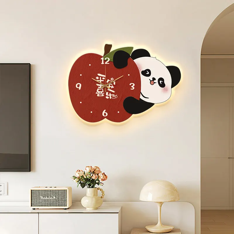 T*-Modern Cute Wall Clocks Interior Aesthetic Xenomorph Silent Fashion Wall Watch Creative Nordic Orologio Da Parete Wall Decor