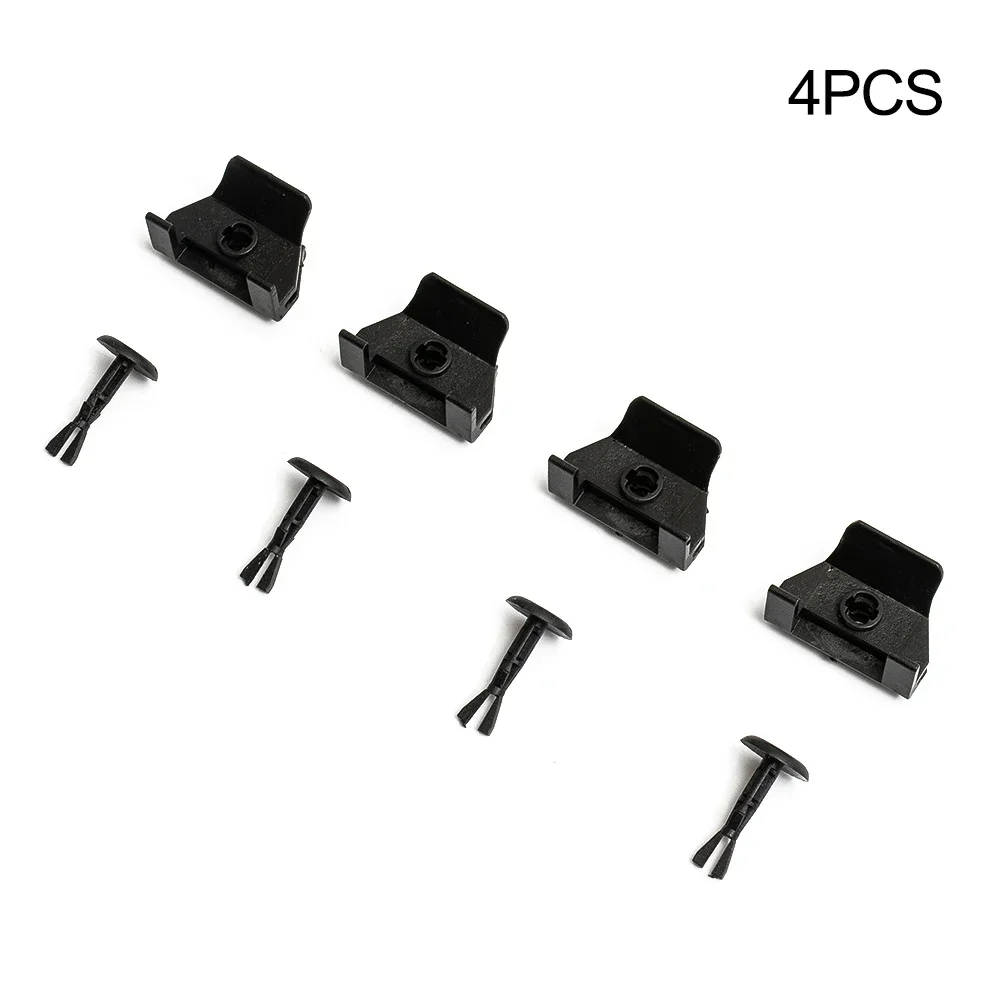 4pcs Bumper Clip Cover Fender Front Parts 47749-58010 53879-58010 Black Fastener For Toyota Lexusm Accessories