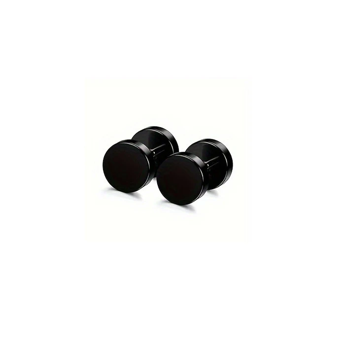 Men's Hypoallergenic Zirconia Stud Earrings, Gift Set
