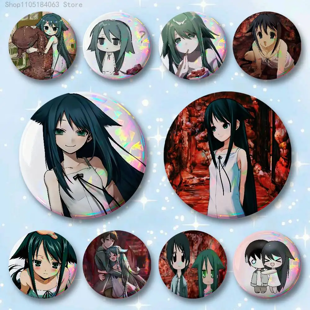 

The S-Song Of S-Saya Badges 25 32 44 58 75 mm Round Cosplay Pin Bag Decor Fans Collect Friends Gifts Brooch Souvenir