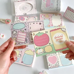 MINKYS 50 Sheets Kawaii Cartoon Milk Puppy Memo Pads Paper To Do List Journal Note Paperlaria DIY Material Stationery