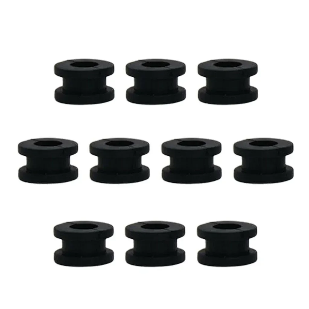 10x Motorcycle Fairings Grommets Mount Set Rubber Side Cover Mudguard For Suzuki GSXR For ZX-6R For YZF R1 R6 For CBR 954 929